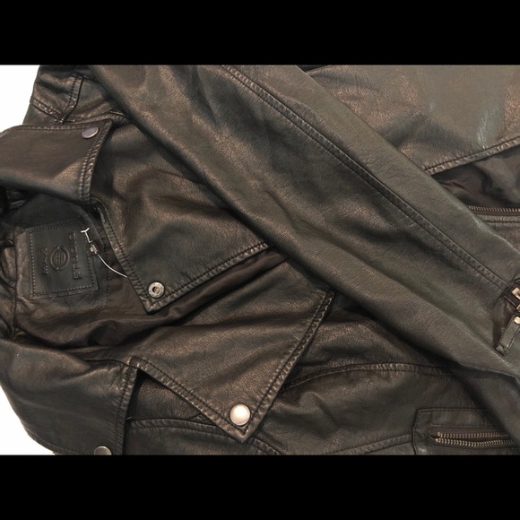 Max Studio vegan leather jacket - Picture 2 of 2